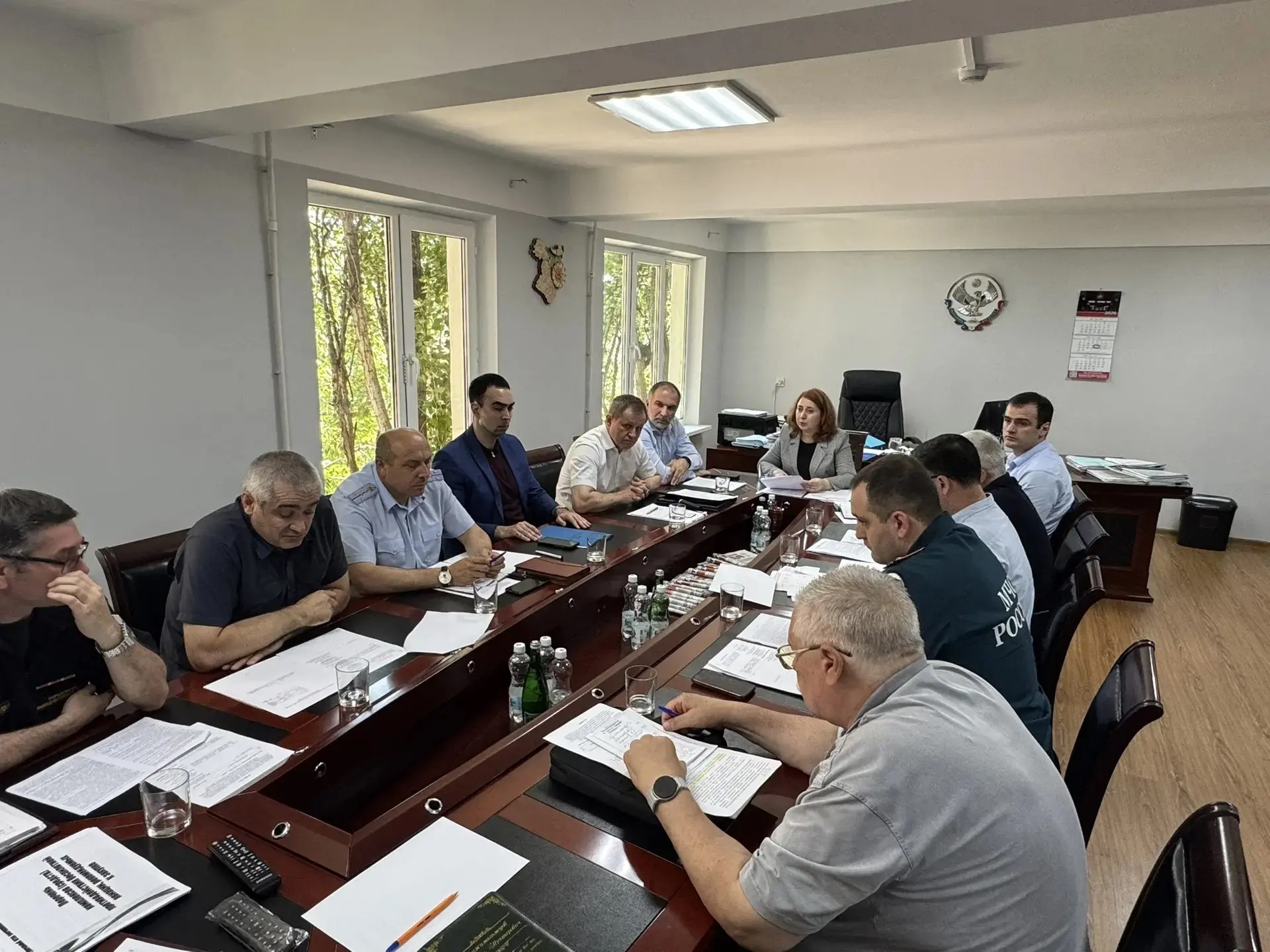 В Минпромторге Дагестана обсудили вопросы антитеррористической защищенности объектов промышленности и торговли